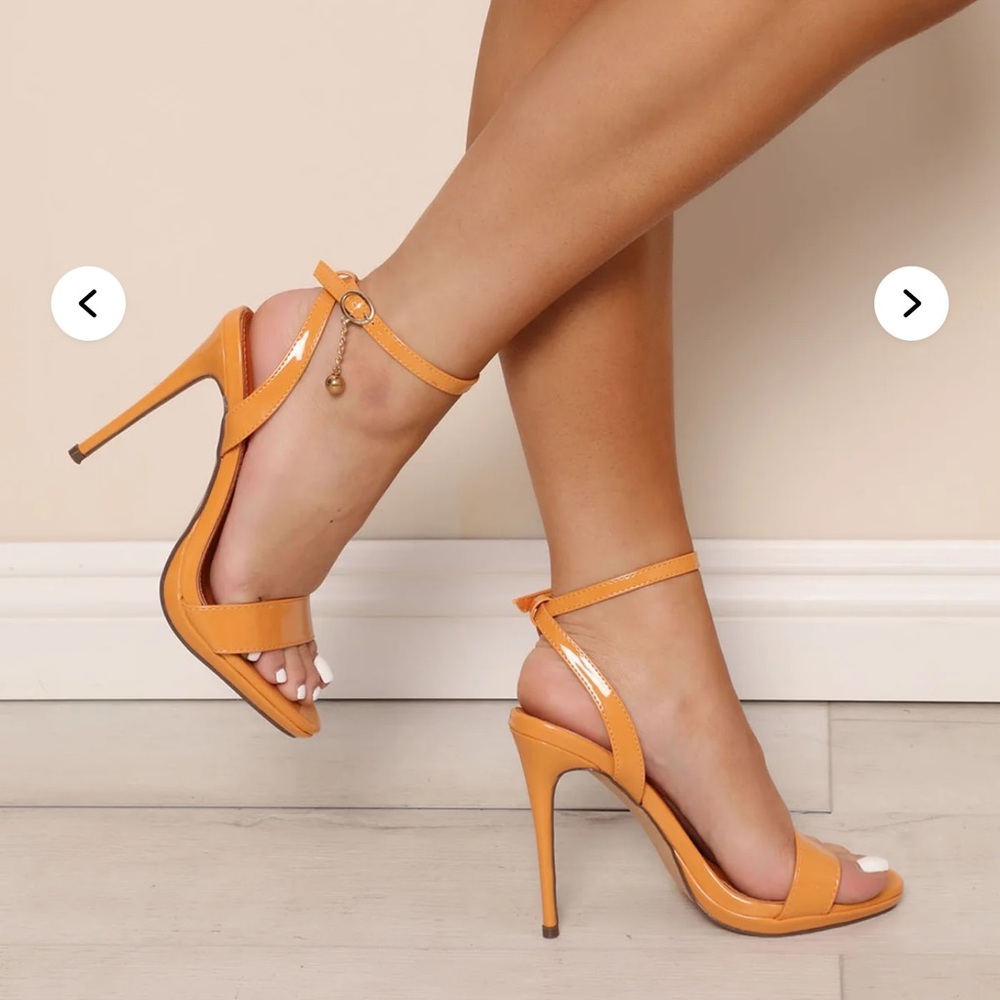 Fashion Nova Orange Heels